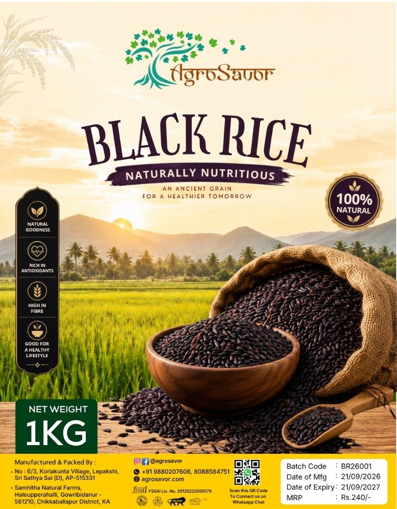 Organic Black Rice
