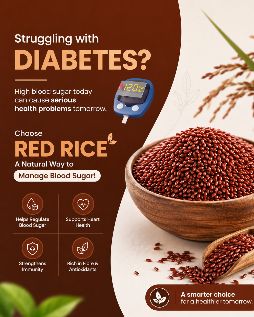 Organic Red Rice
